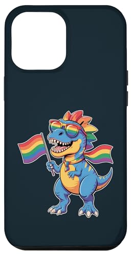 LGBT Pride Month | Regenbogenflagge LGBTQ Pride T-Rex Dinosaurier Hülle für iPhone 12 Pro Max LGBT Pride Month | Regenbogenflagge LGBTQ Pride T-Rex Dinosaurier Hülle für iPhone 12 Pro Max von LGBT Pride Celebration Apparel.USA