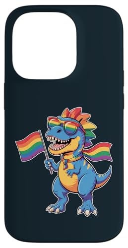 LGBT Pride Month | Regenbogenflagge LGBTQ Pride T-Rex Dinosaurier Hülle für iPhone 14 Pro LGBT Pride Month | Regenbogenflagge LGBTQ Pride T-Rex Dinosaurier Hülle für iPhone 14 Pro von LGBT Pride Celebration Apparel.USA