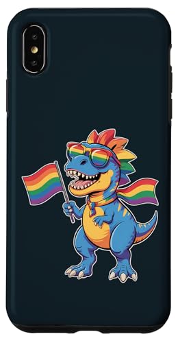LGBT Pride Month | Regenbogenflagge LGBTQ Pride T-Rex Dinosaurier Hülle für iPhone XS Max LGBT Pride Month | Regenbogenflagge LGBTQ Pride T-Rex Dinosaurier Hülle für iPhone XS Max von LGBT Pride Celebration Apparel.USA