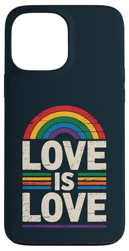 LGBT Pride Month | Retro LGBTQ Pride Regenbogenliebe ist Liebe Hülle für iPhone 13 Pro Max LGBT Pride Month | Retro LGBTQ Pride Regenbogenliebe ist Liebe Hülle für iPhone 13 Pro Max von LGBT Pride Celebration Apparel.USA