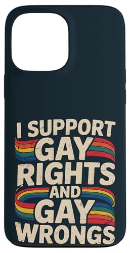 LGBTQ Pride Month Gay | Lustige Unterstützung Homosexuell Rechte Gay Wrongs Hülle für iPhone 13 Pro Max LGBTQ Pride Month Gay | Lustige Unterstützung Homosexuell Rechte Gay Wrongs Hülle für iPhone 13 Pro Max von LGBT Pride Celebration Apparel.USA