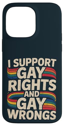 LGBTQ Pride Month Gay | Lustige Unterstützung Homosexuell Rechte Gay Wrongs Hülle für iPhone 14 Pro Max LGBTQ Pride Month Gay | Lustige Unterstützung Homosexuell Rechte Gay Wrongs Hülle für iPhone 14 Pro Max von LGBT Pride Celebration Apparel.USA