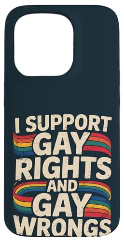 LGBTQ Pride Month Gay | Lustige Unterstützung Homosexuell Rechte Gay Wrongs Hülle für iPhone 15 Pro LGBTQ Pride Month Gay | Lustige Unterstützung Homosexuell Rechte Gay Wrongs Hülle für iPhone 15 Pro von LGBT Pride Celebration Apparel.USA