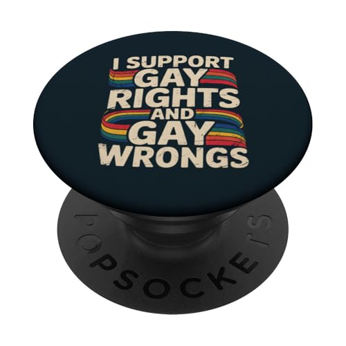 LGBTQ Pride Month Gay | Lustige Unterstützung Homosexuell Rechte Gay Wrongs PopSockets Klebender PopGrip LGBTQ Pride Month Gay | Lustige Unterstützung Homosexuell Rechte Gay Wrongs PopSockets Klebender PopGrip von LGBT Pride Celebration Apparel.USA