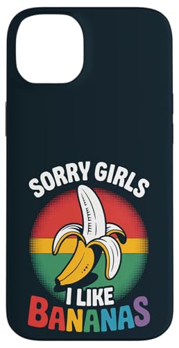 LGBTQ Pride Month Gay | Sorry Mädels, ich mag Banana Gay Pride Hülle für iPhone 14 Plus LGBTQ Pride Month Gay | Sorry Mädels, ich mag Banana Gay Pride Hülle für iPhone 14 Plus von LGBT Pride Celebration Apparel.USA