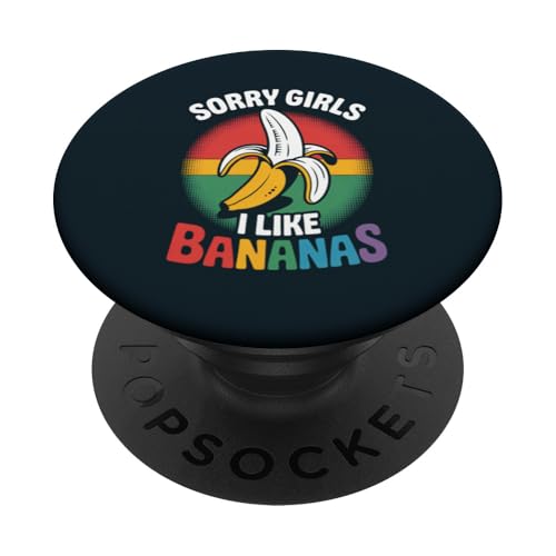 LGBTQ Pride Month Gay | Sorry Mädels, ich mag Banana Gay Pride PopSockets Klebender PopGrip LGBTQ Pride Month Gay | Sorry Mädels, ich mag Banana Gay Pride PopSockets Klebender PopGrip von LGBT Pride Celebration Apparel.USA
