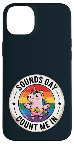 LGBTQ Pride Month Schwul | Klingt schwul Lustig Einhorn Gay Pride Hülle für iPhone 14 Plus LGBTQ Pride Month Schwul | Klingt schwul Lustig Einhorn Gay Pride Hülle für iPhone 14 Plus von LGBT Pride Celebration Apparel.USA