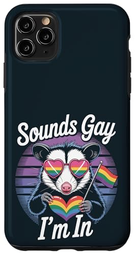 LGBTQ Pride Month Schwul | Klingt schwul | Lustig | Possum Gay Pride Hülle für iPhone 11 Pro Max LGBTQ Pride Month Schwul | Klingt schwul | Lustig | Possum Gay Pride Hülle für iPhone 11 Pro Max von LGBT Pride Celebration Apparel.USA