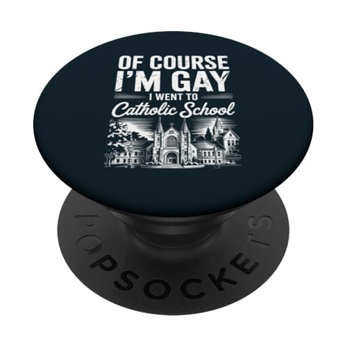 Natürlich bin ich schwul Ich war auf dem LGBT Pride Month der Katholischen Schule PopSockets Klebender PopGrip Natürlich bin ich schwul Ich war auf dem LGBT Pride Month der Katholischen Schule PopSockets Klebender PopGrip von LGBT Pride Celebration Apparel.USA