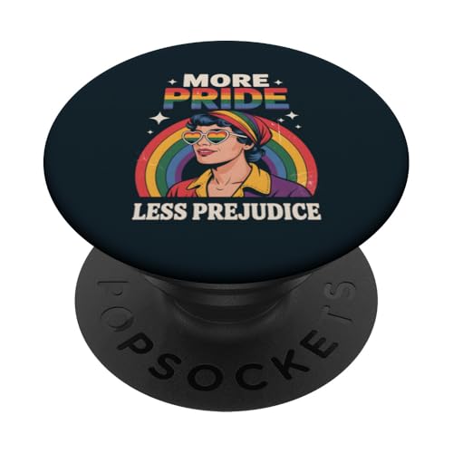 Vintage LGBT Pride Month | Mehr Stolz Weniger Vorurteil LGBTQ PopSockets Klebender PopGrip Vintage LGBT Pride Month | Mehr Stolz Weniger Vorurteil LGBTQ PopSockets Klebender PopGrip von LGBT Pride Celebration Apparel.USA