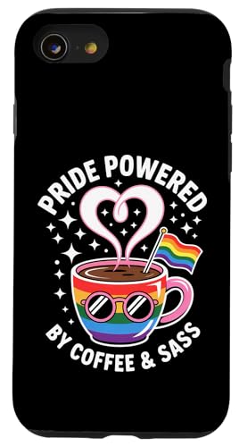 LGBT Pride Month Coffee Sass LGBTQIA+ Hülle für iPhone SE (2020) / 7 / 8 von LGBT Pride Month Coffee Sass LGBTQIA+ Tees & Gifts