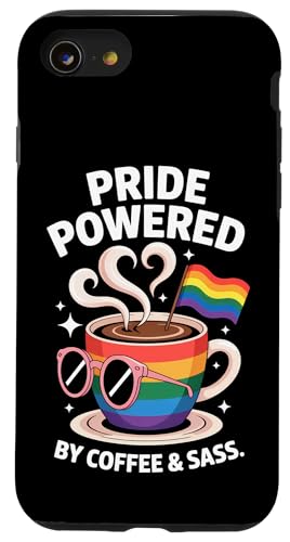 LGBT Pride Month Coffee Sass LGBTQIA+ Hülle für iPhone SE (2020) / 7 / 8 von LGBT Pride Month Coffee Sass LGBTQIA+ Tees & Gifts