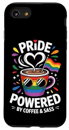 LGBT Pride Month Coffee Sass LGBTQIA+ Hülle für iPhone SE (2020) / 7 / 8 von LGBT Pride Month Coffee Sass LGBTQIA+ Tees & Gifts