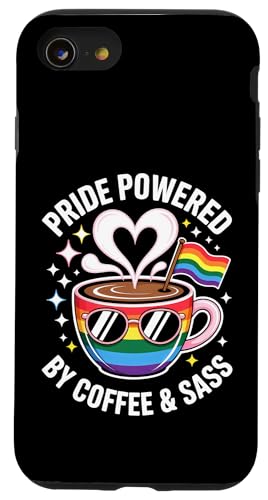 LGBT Pride Month Coffee Sass LGBTQIA+ Hülle für iPhone SE (2020) / 7 / 8 von LGBT Pride Month Coffee Sass LGBTQIA+ Tees & Gifts