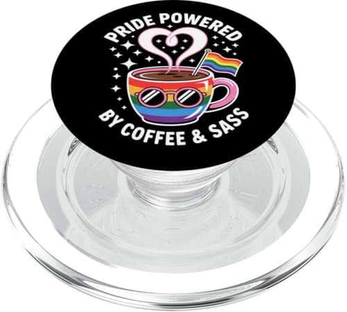 LGBT Pride Month Coffee Sass LGBTQIA+ PopSockets PopGrip für MagSafe LGBT Pride Month Coffee Sass LGBTQIA+ PopSockets PopGrip für MagSafe von LGBT Pride Month Coffee Sass LGBTQIA+ Tees & Gifts