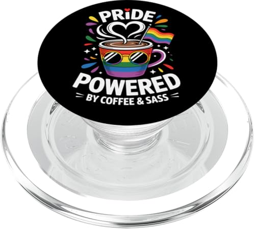 LGBT Pride Month Coffee Sass LGBTQIA+ PopSockets PopGrip für MagSafe LGBT Pride Month Coffee Sass LGBTQIA+ PopSockets PopGrip für MagSafe von LGBT Pride Month Coffee Sass LGBTQIA+ Tees & Gifts