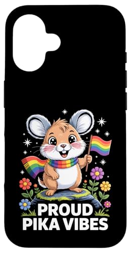 LGBT-Preismonat Pika LGBTQIA+ Hülle für iPhone 16 von LGBT Pride Pika LGBTQIA+ Apparel