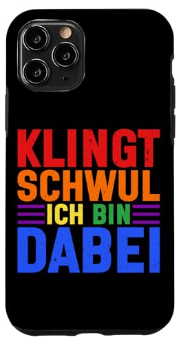 Klingt Schwul Ich Bin Dabei LGBT Pride Schwul Lesbisch Hülle für iPhone 11 Pro Klingt Schwul Ich Bin Dabei LGBT Pride Schwul Lesbisch Hülle für iPhone 11 Pro von LGBT Regenbogen Mensch Pride Monat Schwule Paare