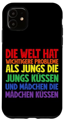 LGBT Pride Schwul Lesbisch Transgender Gleichberechtigung Hülle für iPhone 11 LGBT Pride Schwul Lesbisch Transgender Gleichberechtigung Hülle für iPhone 11 von LGBT Regenbogen Mensch Pride Monat Schwule Paare
