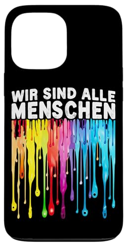 LGBT Pride Schwul Lesbisch Transgender Gleichberechtigung Hülle für iPhone 13 Pro Max von LGBT Regenbogen Mensch Pride Monat Schwule Paare