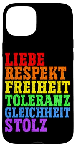 LGBT Pride Schwul Lesbisch Transgender Gleichberechtigung Hülle für iPhone 15 Plus LGBT Pride Schwul Lesbisch Transgender Gleichberechtigung Hülle für iPhone 15 Plus von LGBT Regenbogen Mensch Pride Monat Schwule Paare