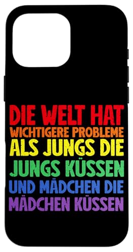 LGBT Pride Schwul Lesbisch Transgender Gleichberechtigung Hülle für iPhone 16 Pro Max LGBT Pride Schwul Lesbisch Transgender Gleichberechtigung Hülle für iPhone 16 Pro Max von LGBT Regenbogen Mensch Pride Monat Schwule Paare