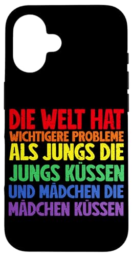 LGBT Pride Schwul Lesbisch Transgender Gleichberechtigung Hülle für iPhone 16 LGBT Pride Schwul Lesbisch Transgender Gleichberechtigung Hülle für iPhone 16 von LGBT Regenbogen Mensch Pride Monat Schwule Paare