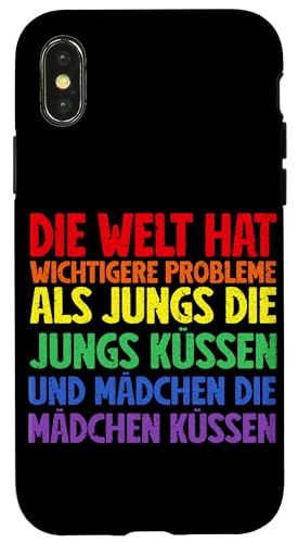 LGBT Pride Schwul Lesbisch Transgender Gleichberechtigung Hülle für iPhone X/XS LGBT Pride Schwul Lesbisch Transgender Gleichberechtigung Hülle für iPhone X/XS von LGBT Regenbogen Mensch Pride Monat Schwule Paare