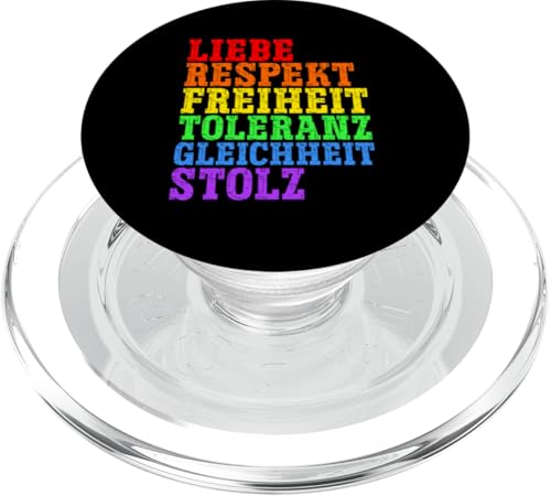 LGBT Pride Schwul Lesbisch Transgender Gleichberechtigung PopSockets PopGrip für MagSafe LGBT Pride Schwul Lesbisch Transgender Gleichberechtigung PopSockets PopGrip für MagSafe von LGBT Regenbogen Mensch Pride Monat Schwule Paare