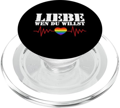 LGBT Pride Schwul Lesbisch Transgender Gleichberechtigung PopSockets PopGrip für MagSafe LGBT Pride Schwul Lesbisch Transgender Gleichberechtigung PopSockets PopGrip für MagSafe von LGBT Regenbogen Mensch Pride Monat Schwule Paare
