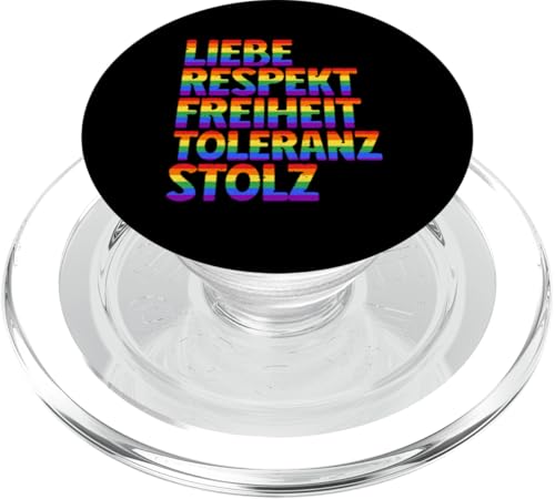 LGBT Pride Schwul Lesbisch Transgender Gleichberechtigung PopSockets PopGrip für MagSafe LGBT Pride Schwul Lesbisch Transgender Gleichberechtigung PopSockets PopGrip für MagSafe von LGBT Regenbogen Mensch Pride Monat Schwule Paare