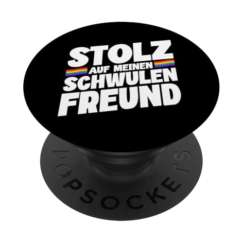 Stolz Auf Meinen Schwulen Freund LGBT Pride Schwul Lesbisch PopSockets Klebender PopGrip Stolz Auf Meinen Schwulen Freund LGBT Pride Schwul Lesbisch PopSockets Klebender PopGrip von LGBT Regenbogen Mensch Pride Monat Schwule Paare