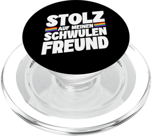Stolz Auf Meinen Schwulen Freund LGBT Pride Schwul Lesbisch PopSockets PopGrip für MagSafe Stolz Auf Meinen Schwulen Freund LGBT Pride Schwul Lesbisch PopSockets PopGrip für MagSafe von LGBT Regenbogen Mensch Pride Monat Schwule Paare