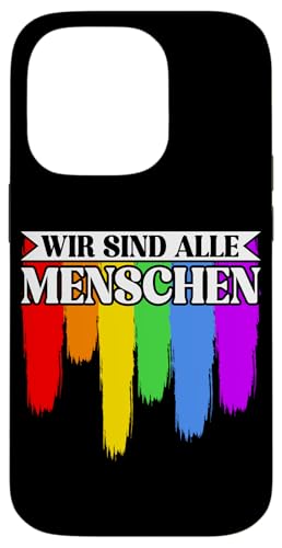 Wir Sind Alle Menschen LGBT Pride Schwul Lesbisch Hülle für iPhone 14 Pro Wir Sind Alle Menschen LGBT Pride Schwul Lesbisch Hülle für iPhone 14 Pro von LGBT Regenbogen Mensch Pride Monat Schwule Paare