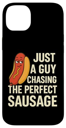 Lustiges LGBTQ Sausage Zitat Just a Guy Hotdog Day BBQ Grill Hülle für iPhone 14 Plus Lustiges LGBTQ Sausage Zitat Just a Guy Hotdog Day BBQ Grill Hülle für iPhone 14 Plus von LGBTQ Sausage Humor Hotdog Guy Grill Quote