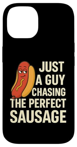 Lustiges LGBTQ Sausage Zitat Just a Guy Hotdog Day BBQ Grill Hülle für iPhone 14 Lustiges LGBTQ Sausage Zitat Just a Guy Hotdog Day BBQ Grill Hülle für iPhone 14 von LGBTQ Sausage Humor Hotdog Guy Grill Quote
