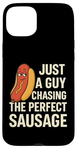 Lustiges LGBTQ Sausage Zitat Just a Guy Hotdog Day BBQ Grill Hülle für iPhone 15 Plus Lustiges LGBTQ Sausage Zitat Just a Guy Hotdog Day BBQ Grill Hülle für iPhone 15 Plus von LGBTQ Sausage Humor Hotdog Guy Grill Quote