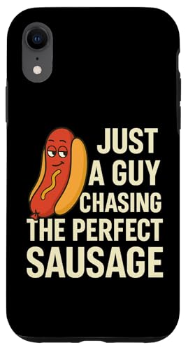 Lustiges LGBTQ Sausage Zitat Just a Guy Hotdog Day BBQ Grill Hülle für iPhone XR Lustiges LGBTQ Sausage Zitat Just a Guy Hotdog Day BBQ Grill Hülle für iPhone XR von LGBTQ Sausage Humor Hotdog Guy Grill Quote