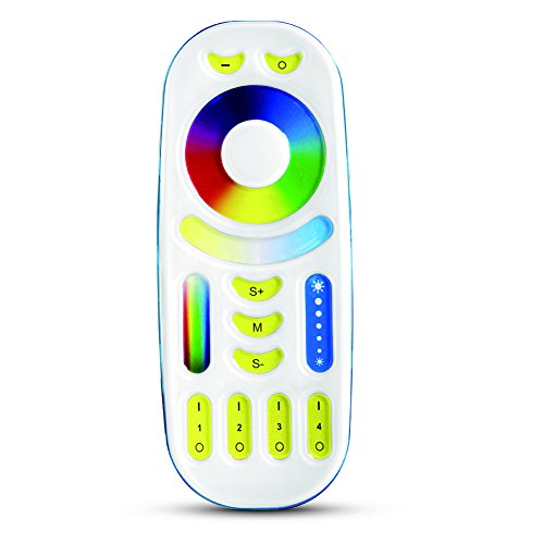 LGIDTECH FUT092 Milight 2.4G RF Wireless 4-Zonen-RGB+CCT-Fernbedienung, Verwenden Sie zur Steuerung von RGB+CCT LED-Glühbirne,Flutlicht,Lichtstreifen-Controller LGIDTECH FUT092 Milight 2.4G RF Wireless 4-Zonen-RGB+CCT-Fernbedienung, Verwenden Sie zur Steuerung von RGB+CCT LED-Glühbirne,Flutlicht,Lichtstreifen-Controller von LGIDTECH
