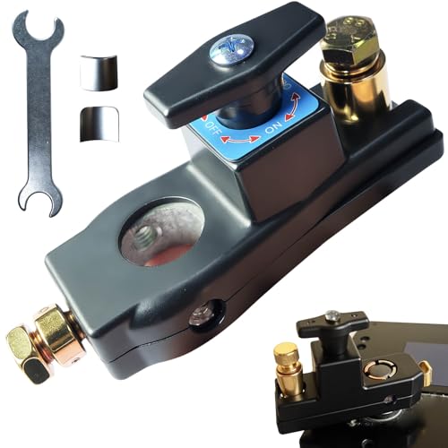 LGVOA Batterie Trennschalter, 12V 24V Batterieschalter, Universeller Batterie-Notausschalter, Batteriehauptschalter Zubehör für Auto LKW Wohnmobil Boot ATV Motorrad LGVOA Batterie Trennschalter, 12V 24V Batterieschalter, Universeller Batterie-Notausschalter, Batteriehauptschalter Zubehör für Auto LKW Wohnmobil Boot ATV Motorrad von LGVOA