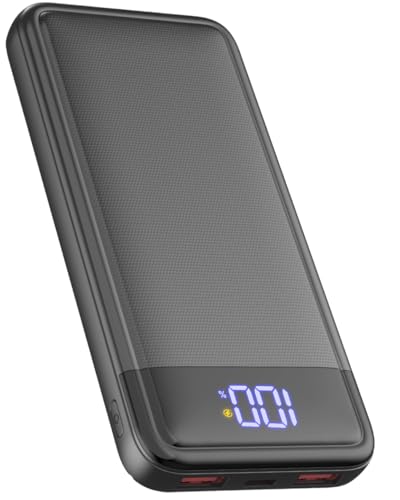 Power Bank 13800mAh, 22.5W Powerbank, Externer Handyakku Schnellladen USB C Input & Output mit LED Anzeige, PD3.0 QC4.0 Tragbares Ladegerät Kompatibel mit iPhone 16 15 14 13 12 Pro Max.(Grau) Power Bank 13800mAh, 22.5W Powerbank, Externer Handyakku Schnellladen USB C Input & Output mit LED Anzeige, PD3.0 QC4.0 Tragbares Ladegerät Kompatibel mit iPhone 16 15 14 13 12 Pro Max.(Grau) von LGXS