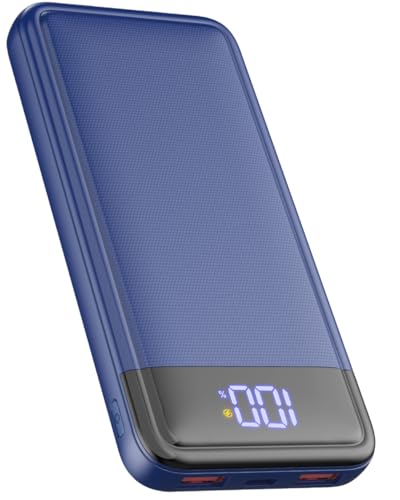 Power Bank 13800mAh, 22.5W Powerbank, Externer Handyakku Schnellladen USB C Input & Output mit LED Anzeige, PD3.0 QC4.0 Tragbares Ladegerät Kompatibel mit iPhone 16 15 14 13 12 Pro Max.(Blau) Power Bank 13800mAh, 22.5W Powerbank, Externer Handyakku Schnellladen USB C Input & Output mit LED Anzeige, PD3.0 QC4.0 Tragbares Ladegerät Kompatibel mit iPhone 16 15 14 13 12 Pro Max.(Blau) von LGXS