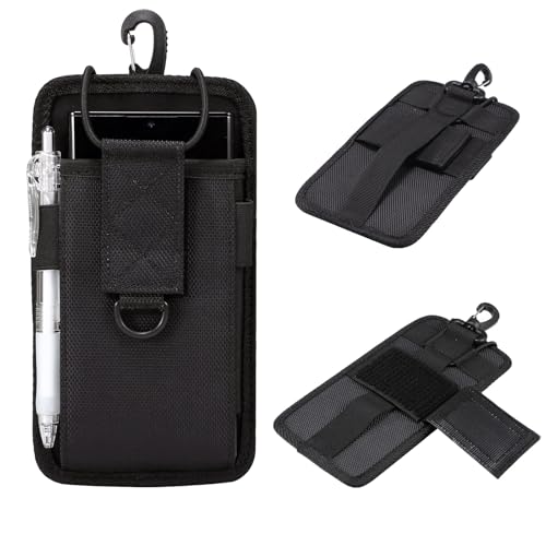 Handy-Holster, Rucksack-Befestigungstasche, 17,5 cm, Schultergurt, Molle-Zubehörtasche, kleine Tasche mit Gürtel, kompatibel mit Outdoor-Sport, Jagd Handy-Holster, Rucksack-Befestigungstasche, 17,5 cm, Schultergurt, Molle-Zubehörtasche, kleine Tasche mit Gürtel, kompatibel mit Outdoor-Sport, Jagd von LGZADD