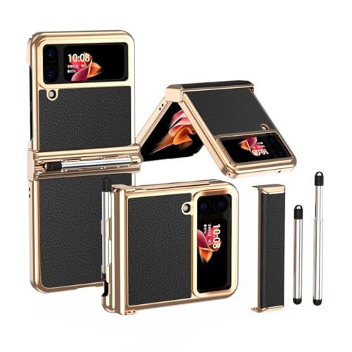 Kompatibel mit Samsung Galaxy Z Flip 3, Scharnierabdeckung, vollständiger Schutz, hartes Polycarbonat, ultradünn, stoßfest, kompatibel mit Samsung Galaxy Z Flip 3, Anti-Fingerabdruck, mattes Finish Kompatibel mit Samsung Galaxy Z Flip 3, Scharnierabdeckung, vollständiger Schutz, hartes Polycarbonat, ultradünn, stoßfest, kompatibel mit Samsung Galaxy Z Flip 3, Anti-Fingerabdruck, mattes Finish von LGZADD
