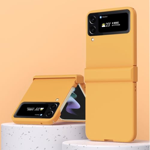 Kompatibel mit Samsung Galaxy Z Flip 4, Scharnierabdeckung, vollständiger Schutz, hartes Polycarbonat, ultradünn, stoßfest, kompatibel mit Samsung Galaxy Z Flip 4, Anti-Fingerabdruck, mattes Finish von LGZADD