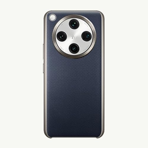LGZADD Elegante Schutzhülle aus PU-Leder, kompatibel mit Oppo Find X8 Pro, Premium-Textur, Komfortgriff, Kamera-Stoßrahmen, stoßfest, rutschfest, robuste Handy-Schutzhülle (blau) von LGZADD