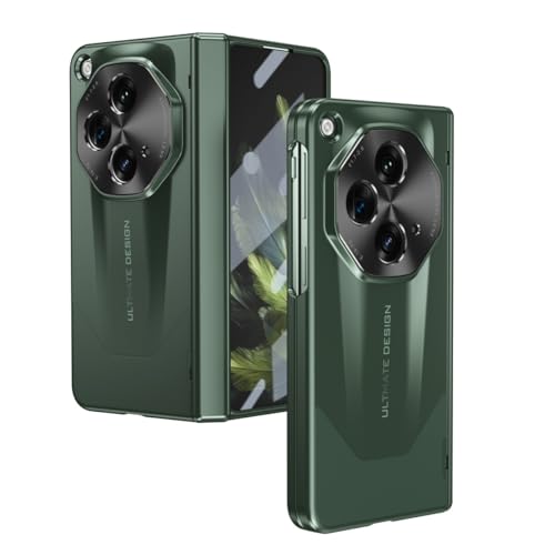 LGZADD Kompatibel mit Oneplus Open Case mit Displayschutzfolie und Scharnierschutz, kompatibel mit Oneplus Open, stoßfest, sturzsicher und Anti-Fingerabdruck, robuste Schutzhülle, Grün LGZADD Kompatibel mit Oneplus Open Case mit Displayschutzfolie und Scharnierschutz, kompatibel mit Oneplus Open, stoßfest, sturzsicher und Anti-Fingerabdruck, robuste Schutzhülle, Grün von LGZADD