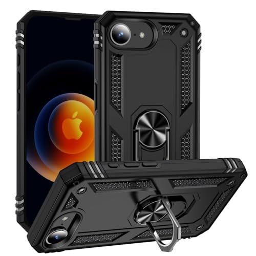 LGZADD Kompatibel mit iPhone 16E Hülle, militärische Qualität, Fallschutz, 360 Grad stoßfest, strapazierfähig, harte Stoßstange, robuste Handyhüllen mit Ständer, kompatibel mit iPhone 16E 2025 LGZADD Kompatibel mit iPhone 16E Hülle, militärische Qualität, Fallschutz, 360 Grad stoßfest, strapazierfähig, harte Stoßstange, robuste Handyhüllen mit Ständer, kompatibel mit iPhone 16E 2025 von LGZADD