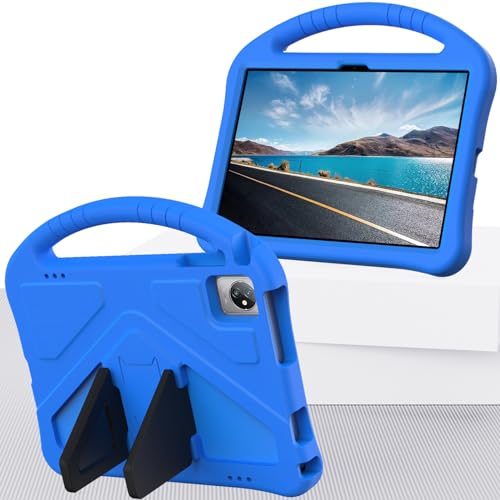 Leichte, stoßfeste, kinderfreundliche Schutzhülle, kompatibel mit Blackview Tab 8 WiFi 25,7 cm (10,1 Zoll) (2023)/Tab 70 WiFi 2023/2022/Tab 8 2020, mit Griff, Ständer, verdickter Eckenschutz von LGZADD