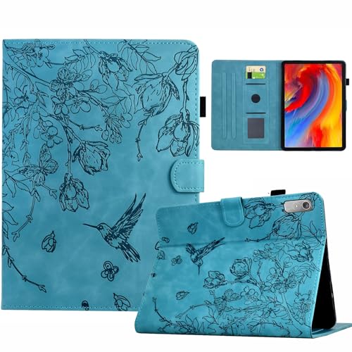 Schutzhülle für Lenovo Tab M9 (TB-310FU), 22,9 cm (9 Zoll), 2023, mit automatischer Schlaf-/Wachfunktion, schlankes Premium-Leder, Business-Folio-Schutzhülle mit Standfunktion, kompatibel mit Lenovo von LGZADD
